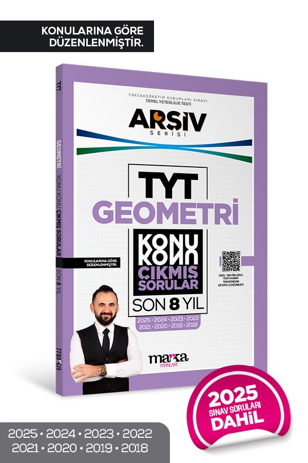 TYT Geometri Konu Konu Çıkmış Sorular Son 8 yıl Çıkmış Sorular Marka Yayınları