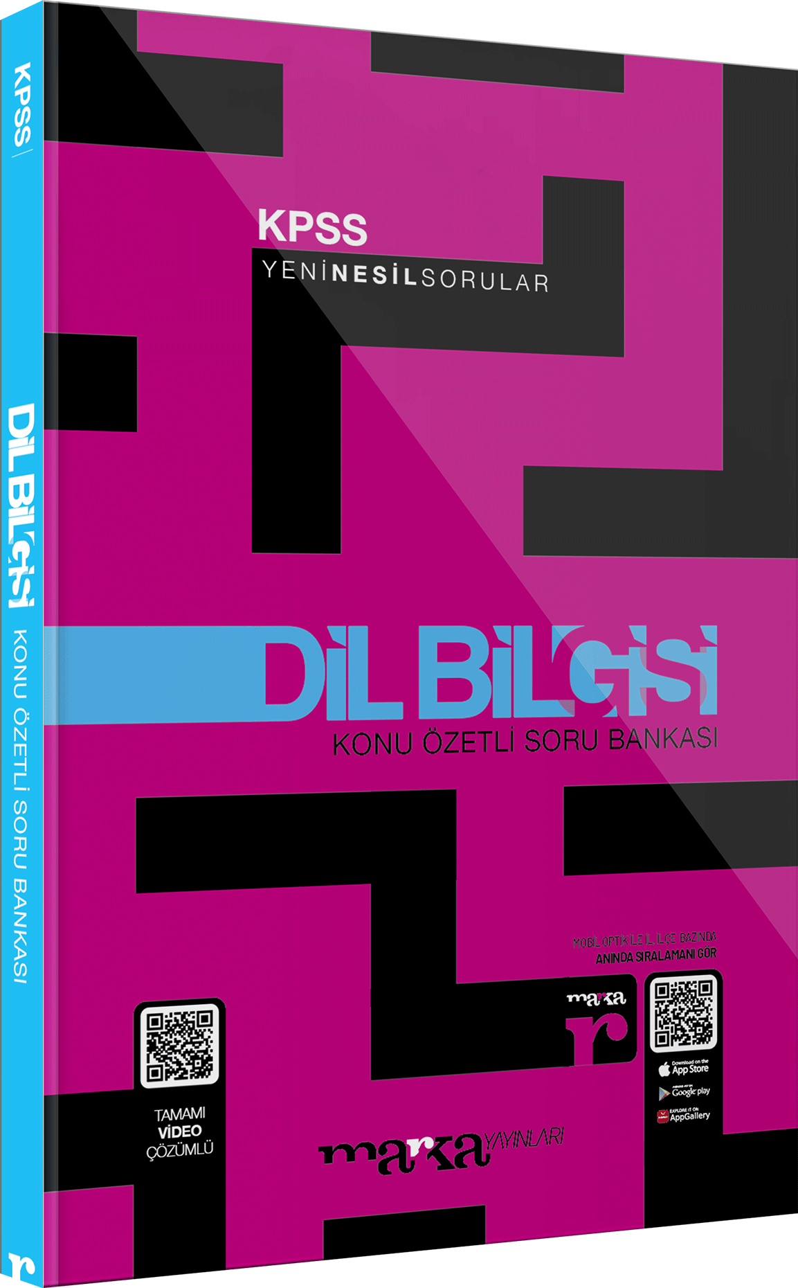 2022 KPSS Dil Bilgisi Konu Özetli Yeni Nesil Soru Bankası Tamamı Video Çözümlü Marka Yayınları