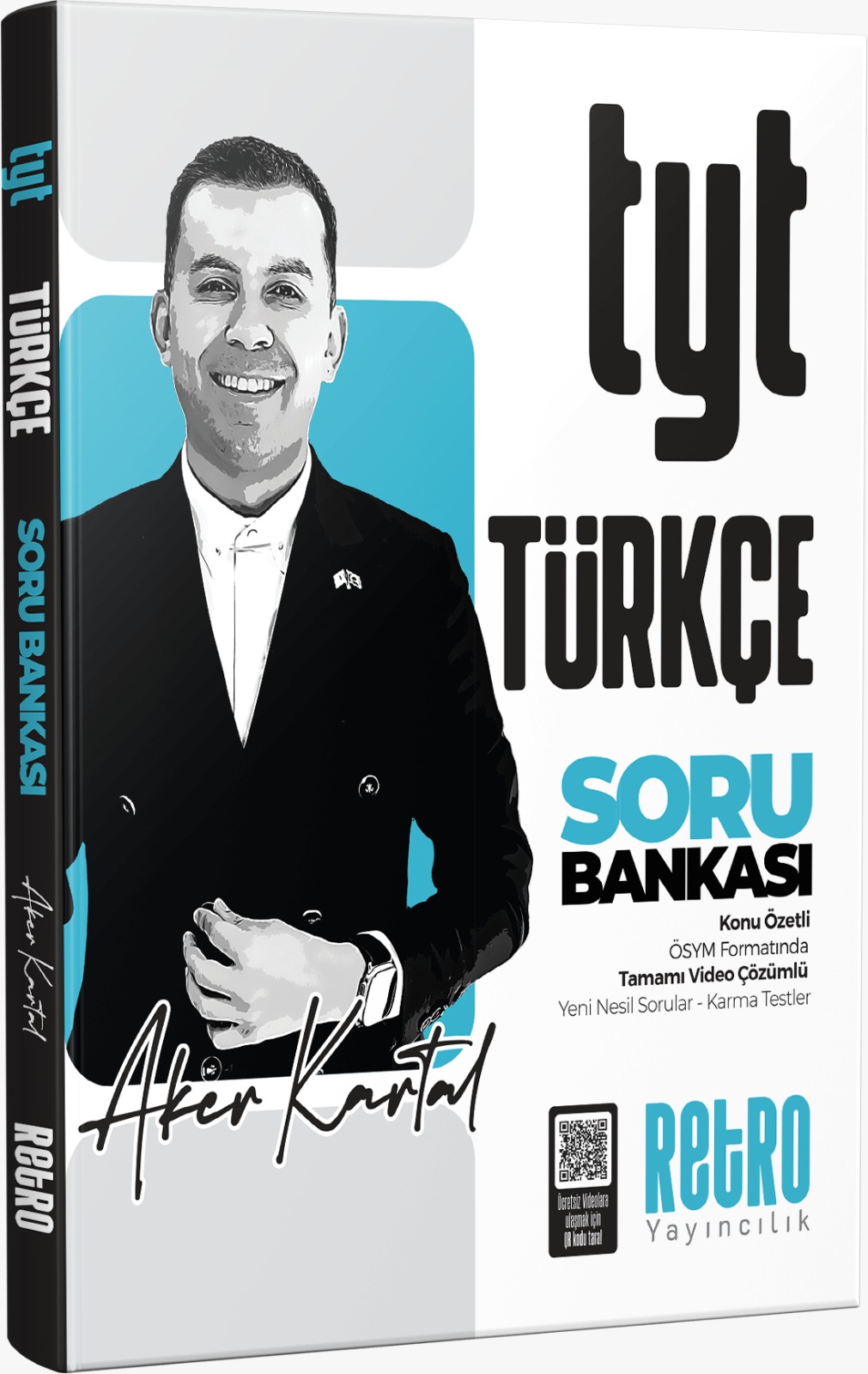 2026 TYT Aker Kartal Türkçe Soru Bankası Retro Yayın