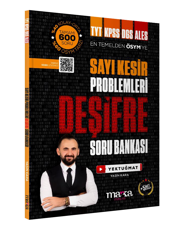 2026 En Temelden ÖSYM`ye Sayı Kesir Problemler Yektugmat Deşifre Soru Bankası Marka Yayınları