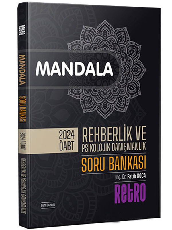 2026 ÖABT Mandala Rehberlik ve Psikolojik Danışmanlık Soru Bankası Retro Yayıncılık