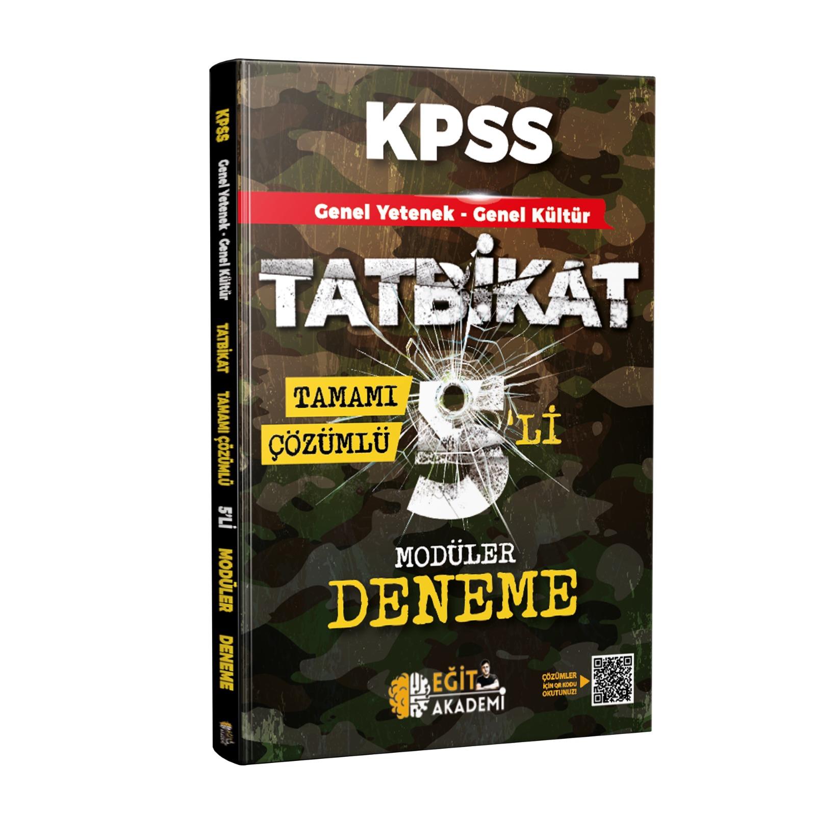 2026 KPSS Genel Yetenek Genel Kültür Tatbikat Eğit  Akademi