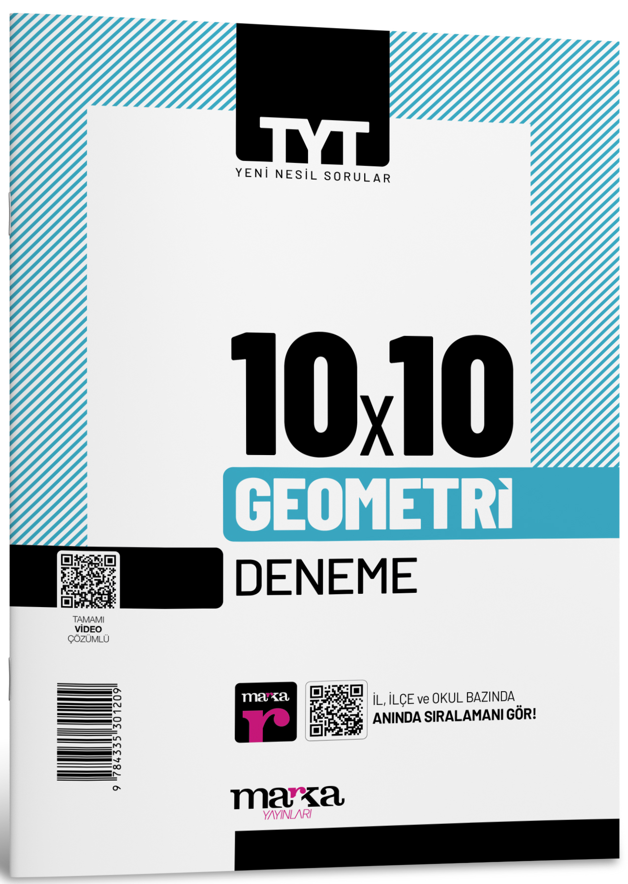 2026 TYT Geometri 10 Deneme Tamamı Video Çözümlü Marka Yayınları