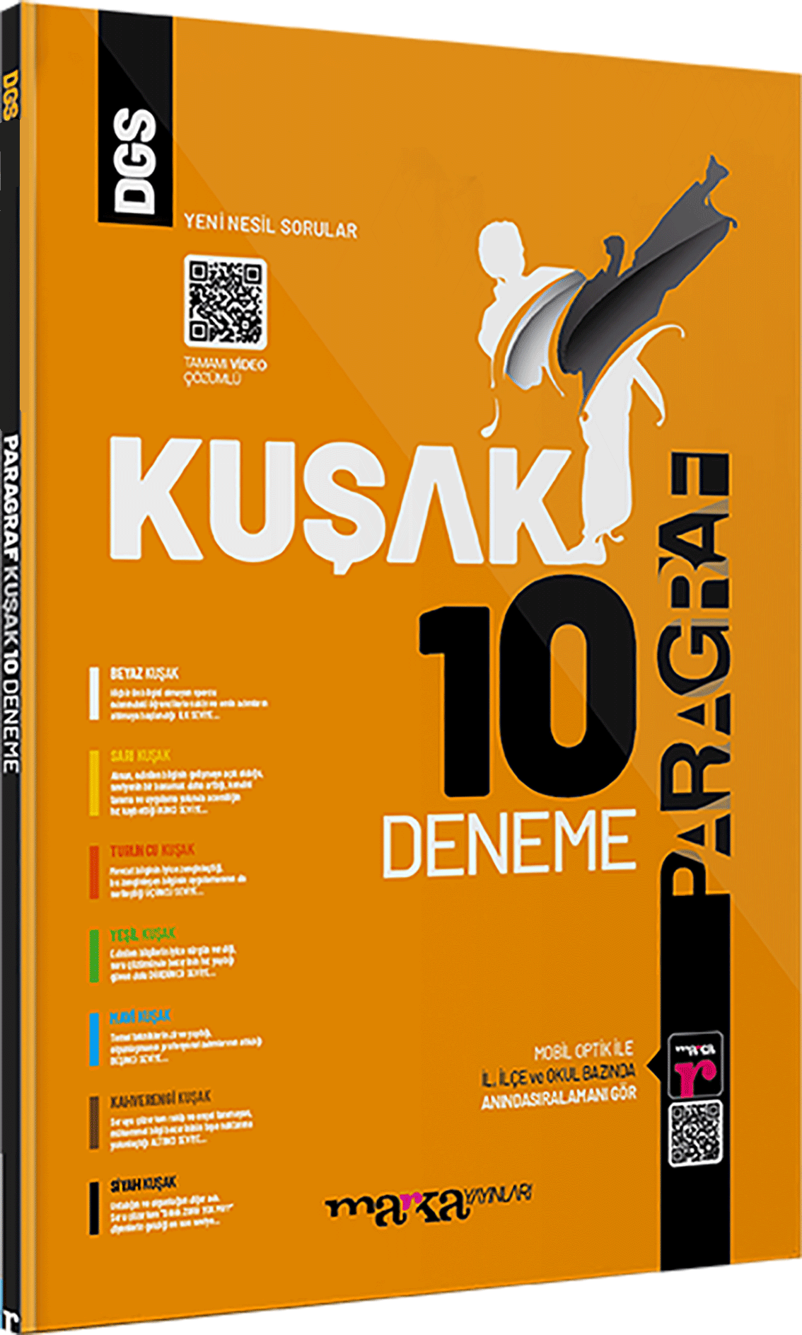 DGS Paragraf Kuşak 10 Deneme Tamamı Video Çözümlü Marka Yayınları