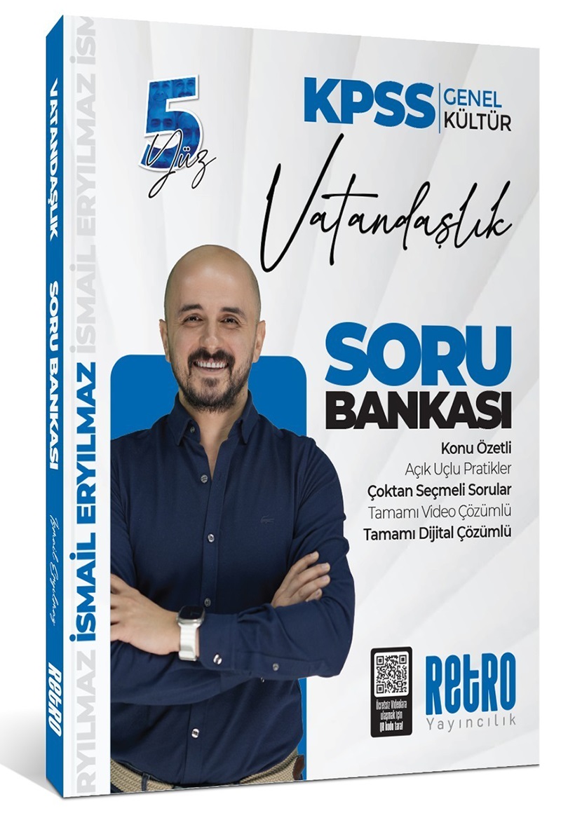 2026 KPSS İsmail Eryılmaz Vatandaşlık Soru Bankası Retro Yayıncılık