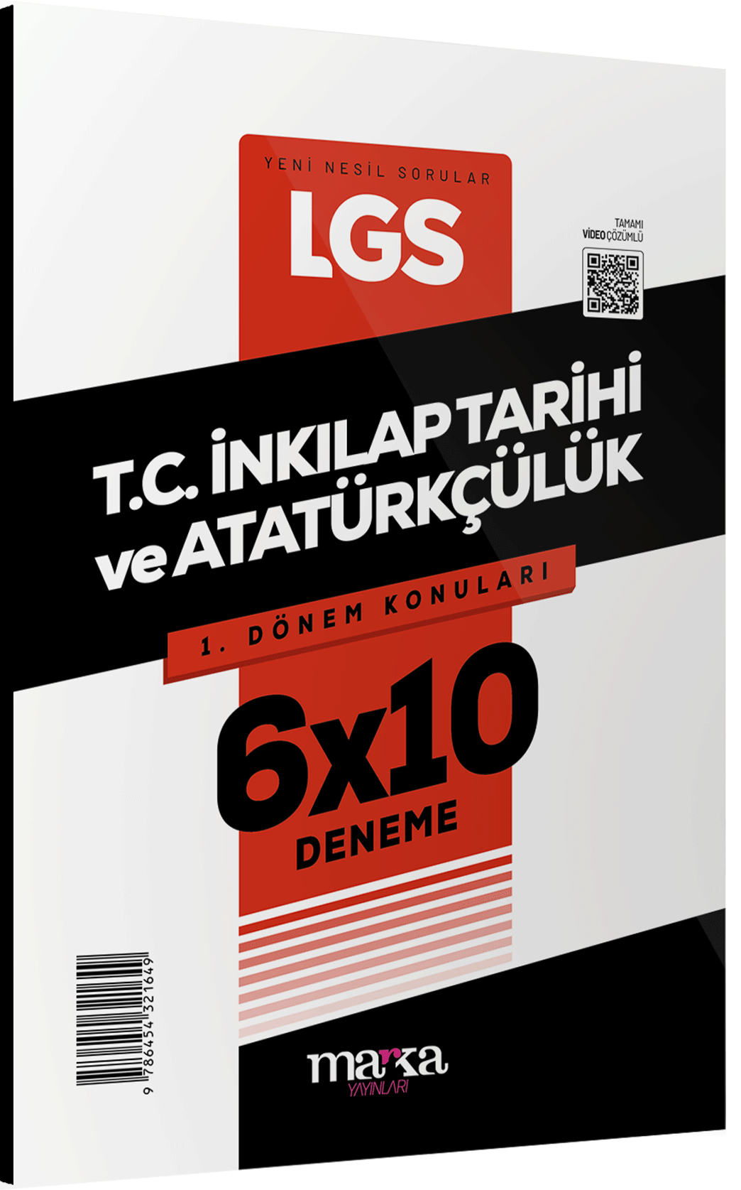 2026 LGS 1.Dönem Konuları T.C. İnkılap Tarihi ve Atatürkçülük 6 Deneme Marka Yayınları
