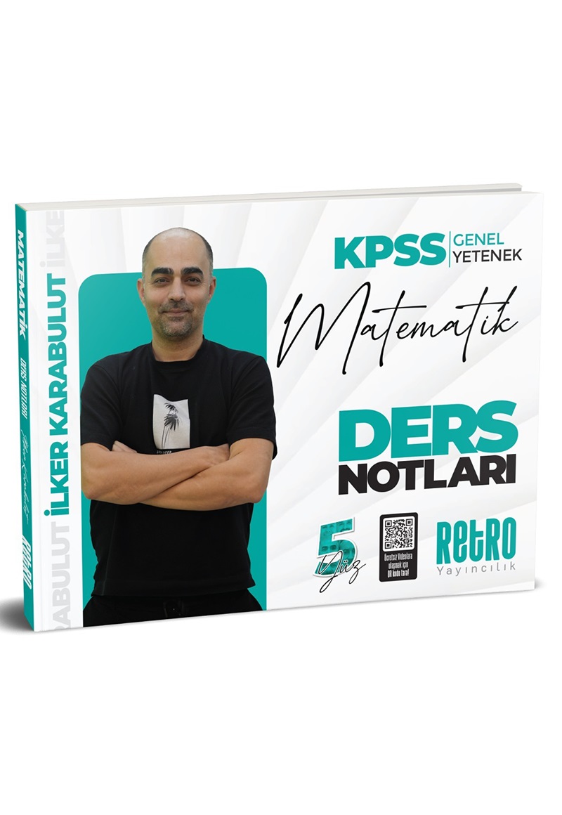 2026 KPSS MEB-AGS İlker Karabulut Matematik Ders Notları Retro Yayıncılık
