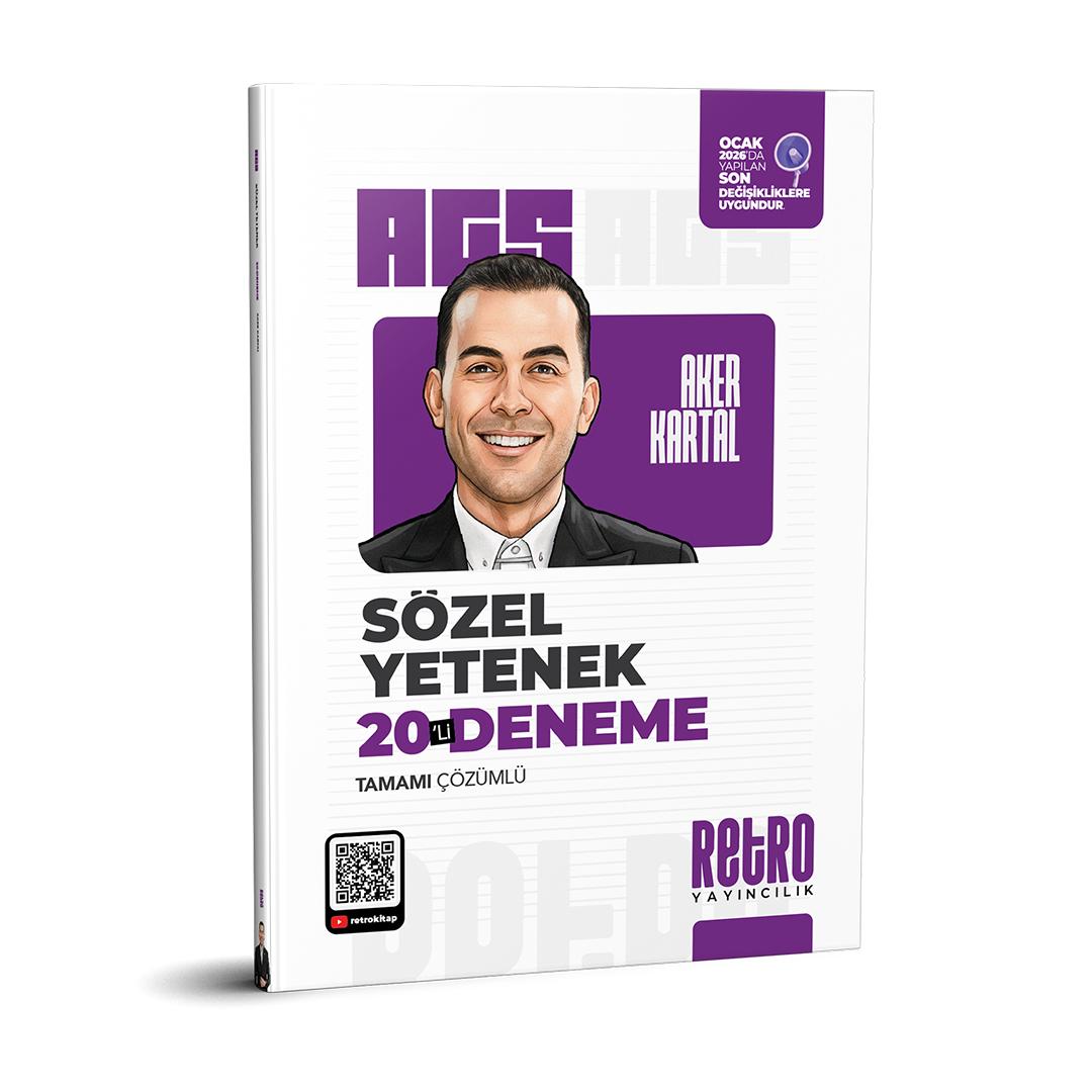 2026 AGS SÖZEL YETENEK 20 LI DENEME RETRO YAYINCILIK