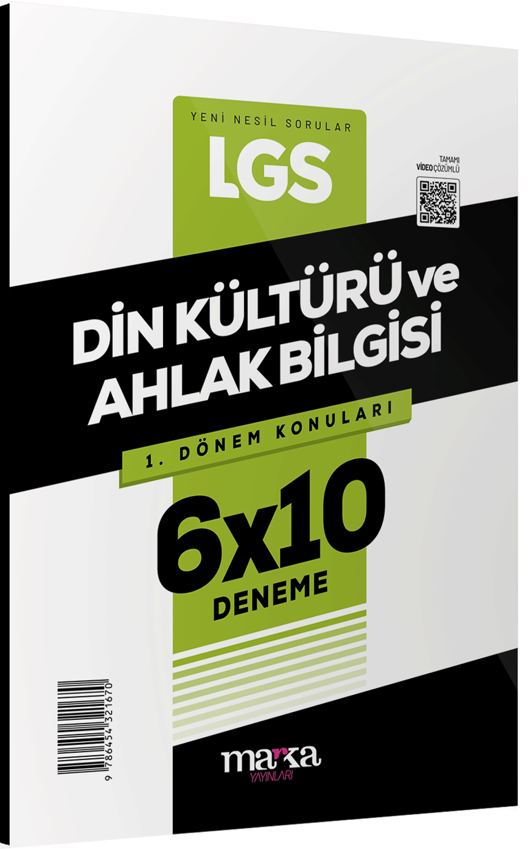 2026 LGS 1.Dönem Konuları Din Kültürü ve Ahlak Bilgisi 6 Deneme Marka Yayınları